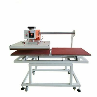 China Garment Shops CRETO-SH-104 Seamless Automatic Underwear Shirts Sublimation Hot Stamping Flat Heat Press Machine With High Pressure for sale