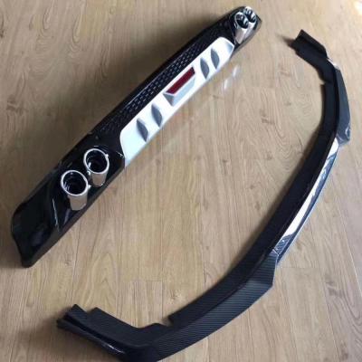 China Aluminum alloy front lip and rear diffuser for Suzuki Ertiga 2018+ for sale