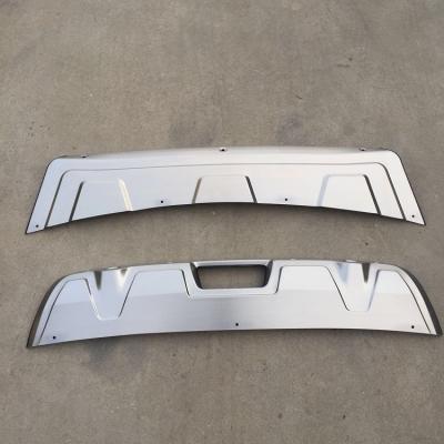 China Stainless steel auto parts kit guard stainless steel front and rear bumper diffuser guard for QASHQAI nisan 2016+ for sale