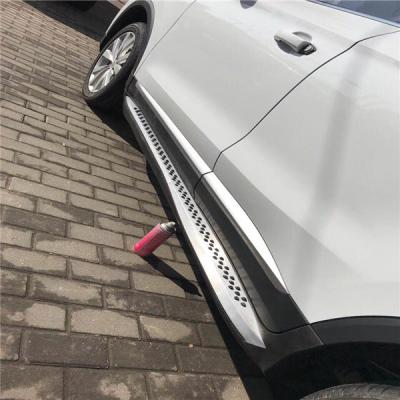 China Aluminum alloy+stainless+ABS aluminum alloy side step running board for MG zs car auto aluminum side step bar running board for sale