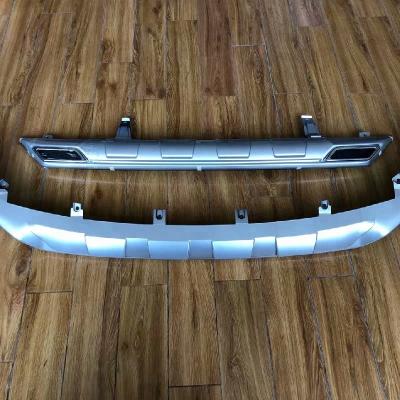 China 2018 ABS Car Front Bumper Guard Accessories Rear Bumper Guard For Toyota Highlander for sale