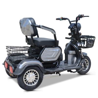 China Cargo Elderly Disabled Double Seat Three Wheel Electric Mobility Scooter for sale