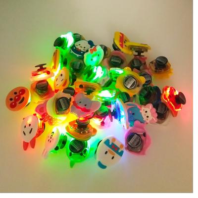 China Clog Charm Wholesale Led Shoe Charms For Kids Gifts Light Up Charms Designer Light Charms For Shoe Accessories for sale