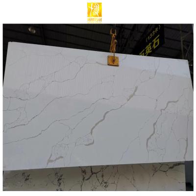 China Factory Wholesale Price Modern Calacatta Quartz Slab 20MM Calacatta Quartz for sale