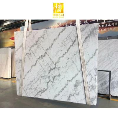 China China Modern Natural Stone Low Price Guangxi BOTON STONE Wall Slab Gray Vein Marble Tiles Floors for sale