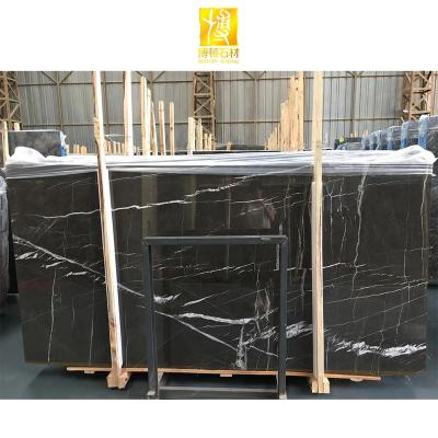 China Modern black marquina marble and marble low price floor tiles for sale