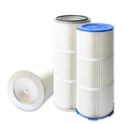 China Hotels Made In China Dust Filter Element Dust Collector Pleated Filter Element for sale