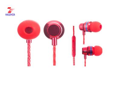 China Mobile Phone In-ear  Cell Phone Clear Air Tube Earphone with Mic HZD1806E Mp3 mp4 player 6 u speaker for sale