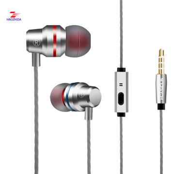 China small ear buds with mircophone volume control  answer calling and ring off earphone with 6 u Speaker Φ10mm for sale