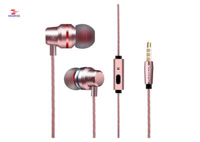 China Haozhida small ear buds with mircophone volume control  answer calling and ring off earphone with 6 u Speaker Φ10mm for sale