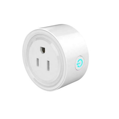 China Convenient Amazon US EU Control Alexa Wall Universal Multi Remote Tuya Home Mini Electrical Wifi Smart Life Power Outlet Socket for sale