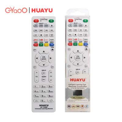 China HUAYU HL-1340E Smart Remote Control Universal LED Signal Light HUAYU HL-1340E LED LCD DVD STB Digital TV TV Remote Control for sale