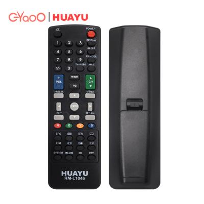 China Sharp Fashion HUAYU RM-L1046 Universal TV Remote Control Replacement For GA007BG22 GA538WJSA G0025KJ G1324SA for sale