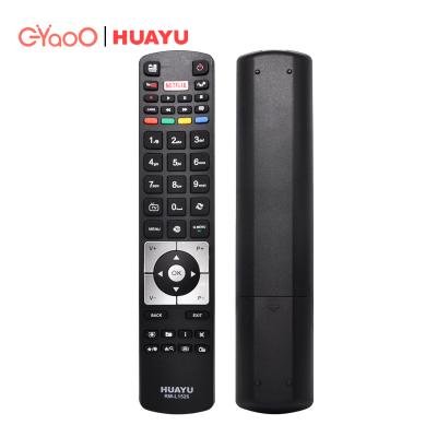 China LED Indicator Light HUAYU RM-L1526 Black Universal TV Wireless Remote Control For Smart LED LCD TV for sale