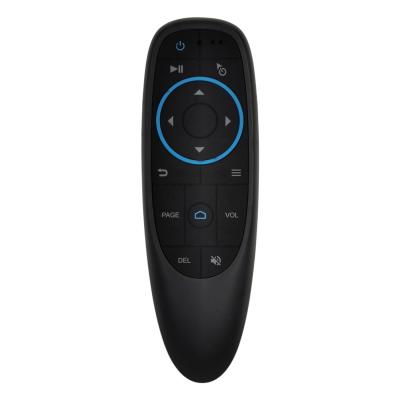 China Group of Ten BTS 2.4G Voice Remote Control IR Wireless Remote Radio Learning Air Mouse with BT Gyroscope for sale