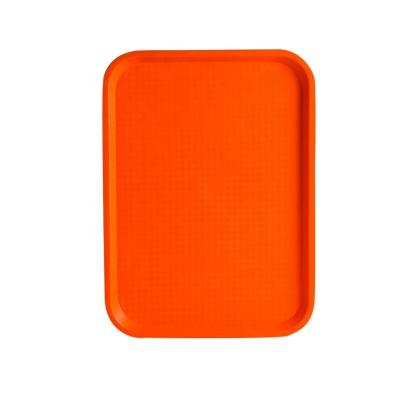 China Orange plastic tray 37cm, candy tray plastic, modern plastic tray 1014 for hotel/guest room/home/commercial use for sale