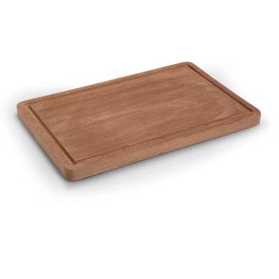 China Sustainable Rectangular Wooden Luxury Dinner Serving Tray, Steak Dish Wood, Dinner Dishes for sale