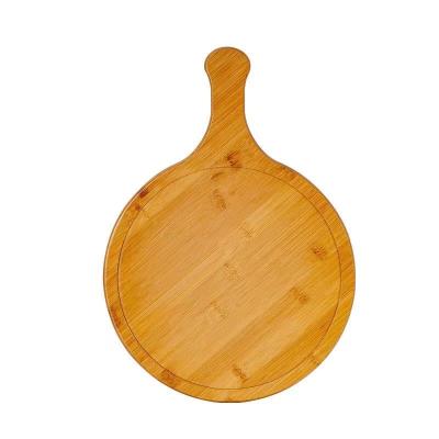 China The viable restaurant is special nanzhu pine wood beech wood circular chopper, board bread, pizza board for sale