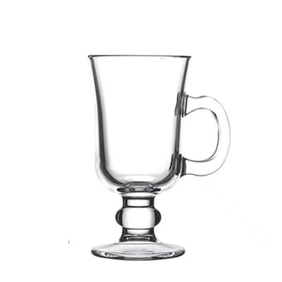 China Viable Irish Coffee Glass Coffee Mug Glass-to-Glass Mugs for Tea and Coffee for sale