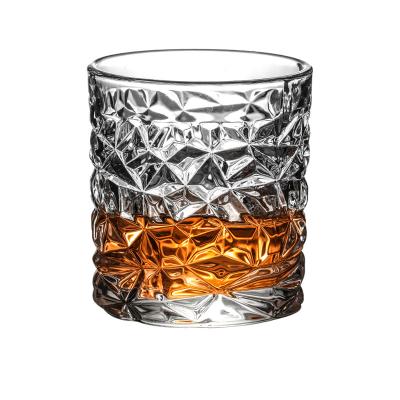 China Wholesale Glass Crystal Bulk Whiskey Glasses Whiskey 315Ml 10Oz Factory Whiskey Cup Bar Accessories Balloon Glass for sale