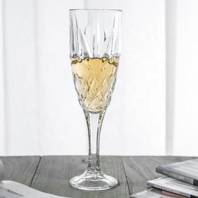 China European Style High Quality Crystal Champagne Goblet Glass Wine Glasses Exquisite Inventory Hot Sale for sale