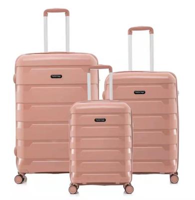 China PP Luggage Factory China 3PCS Set High Quality PP Luggage Travel Suitcase for sale