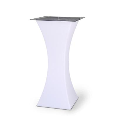 China Glowing Room LED Bar Furniture Cocktail Table Waterproof LED Bar Table Led Outdoor Furniture for sale