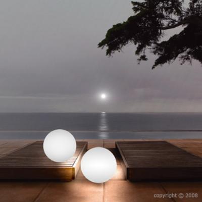 China Outdoor IP68 Led Garden Plastic Waterproof 30cm Round Decorative Ball Light 16 Color Changing Solar Led Ball for sale