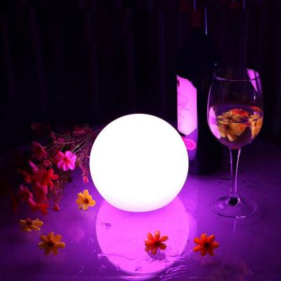 China Room RGB color changing light waterproof baby niht brightness change LED ball for sale