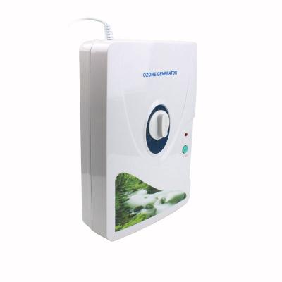 China 600MG/H Car Water Food Sterilizer Ozonizer Ozone Fruit Seals Deodorization Ozone Generator Vegetable Air Purifier for sale