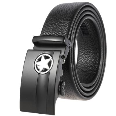 China fashion & casual fashion & Fashion Casual Men's Logo Belts Genuine Leather Belt Custom Made for sale