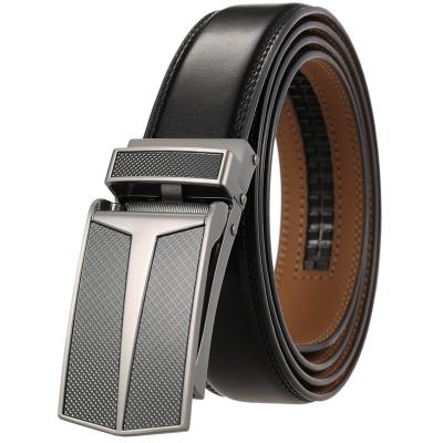 China fashion & casual fashion & Casual Men's Automatic Buckle Cowhide Belts Fashion Genuine Leather Belt for sale