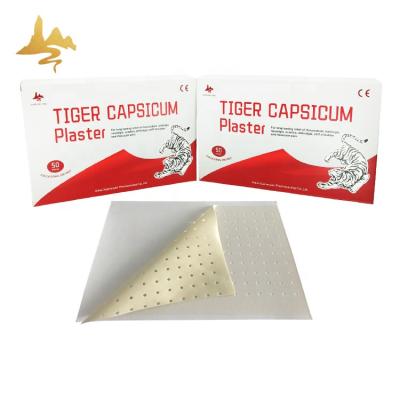 China Body Health Care OEM Service Knee Joint Swelling Pain Relieveing ​​Patch Porous Pepper Tiger Plaster for sale