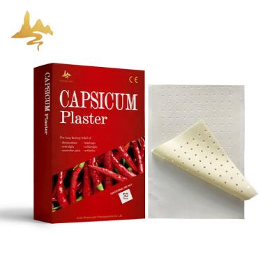 China Easy Porous Back Rheumatism Pain Relief Patch Red Pepper Snack Pepper Plasters for sale