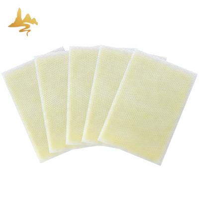 China Menthol Muscle Chinese Herbal Yellow Hydrogel Pain Relief Muscle Pain Relief Gel Cooling Correction Relief for sale