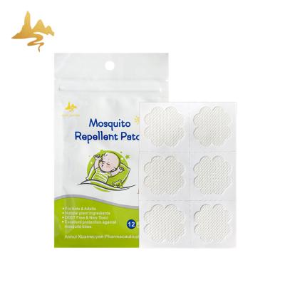 China Disposable Nonwoven Fabric Private Label Anti Mosquito Insect Repellent Patch For Garden for sale