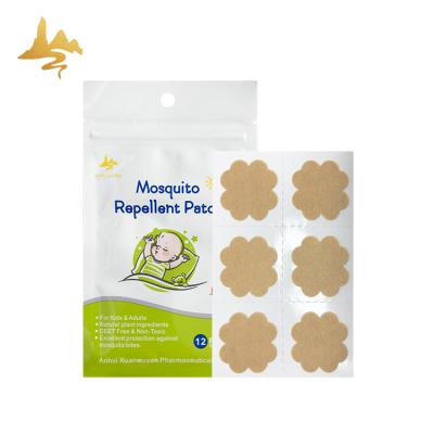 China Plaster Pest Control Sticker Disposable Herbal Adults Fighting Anti Mosquito Repellent Patch for sale