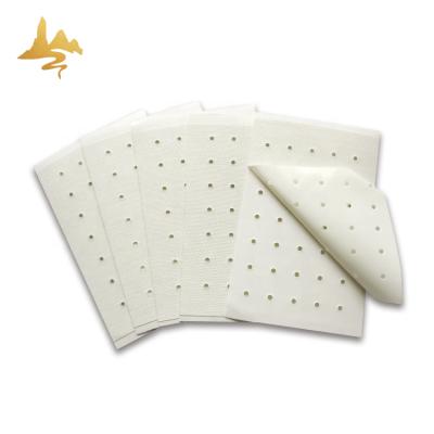 China 7x10cm Pain Cotton Cloth Menthol Plaster Heat Pain Relief Rheumatic Double Sided Herbal Patches for sale