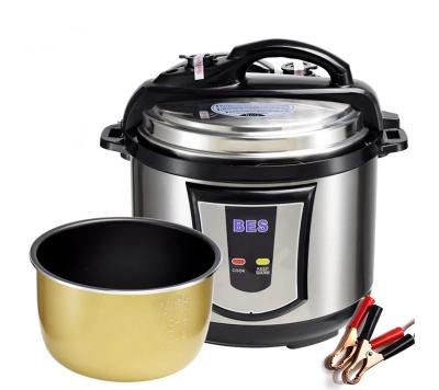 China Car 24v DC Electric Pressure Cookers 250W-300W Multi Purpose Not Just Cooking Rice for sale