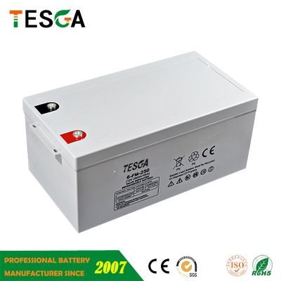 China UPS solar battery 250ah with wholesale price for sale