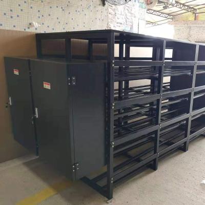 China Load Steel Battery UPS Power Battery Rack For 24Pcs 100Ah Battery Cabinet Price for sale