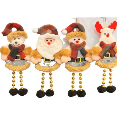 China Santa Claus Christmas Decoration Supplies Wholesale 2022 Christmas Decoration Party Table Decoration Bell Shaped Christmas Tree Pendant for sale