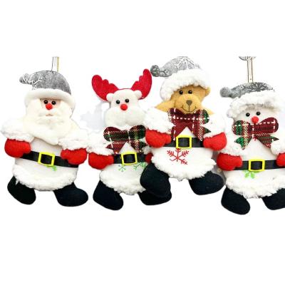 China Santa Claus Christmas Decoration Supplies Other 2022 Red Decor Set Wholesale Christmas Tree Decoration FQ20611 for sale