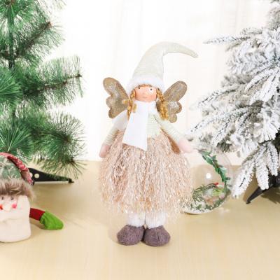 China Wholesale Cute Christmas Led Soft Stuffed Toys Present Christmas Decoration Toys Christmas Gift for sale