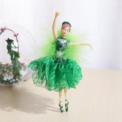 China 2021 festival stuff valentines day gift for valentine gifts christmas tree decoration ballerina doll flower dance fairy beautiful for sale