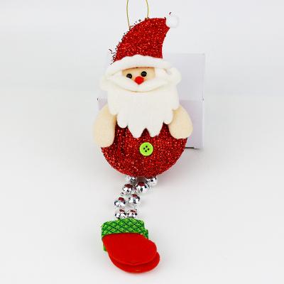 China Santa Claus Holiday Decor Hanging Mini Christmas Tree Sock Imported Ornaments for sale