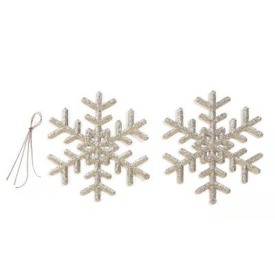 China Pretty Christmas tree ornament snowflakes for sale