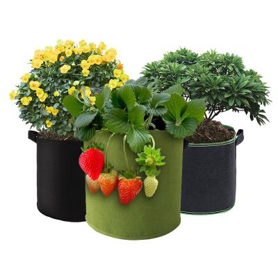 China Eco-friendly 40 Gallon Plant Grow Bags Storage Bag Gardening Plant Growing Potted Bag for sale