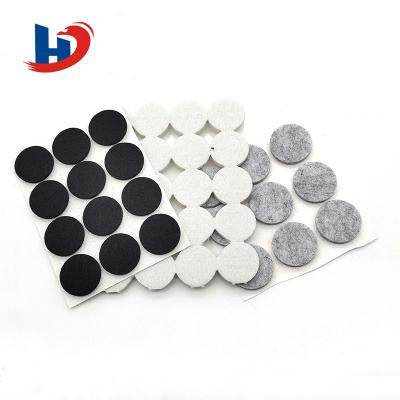 China Eco - Friendly Custom Colors Felt Different Furniture Pads Furniture Feet Felt Pads for sale