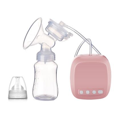 China Prolactin BPA Free Strong Puerperal White Cards FREE USB Rechargeable Adjustable Electric Breast Pump for sale